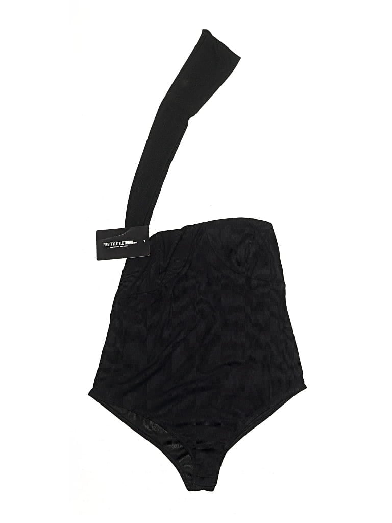 Prettylittlething Bodysuit In Black