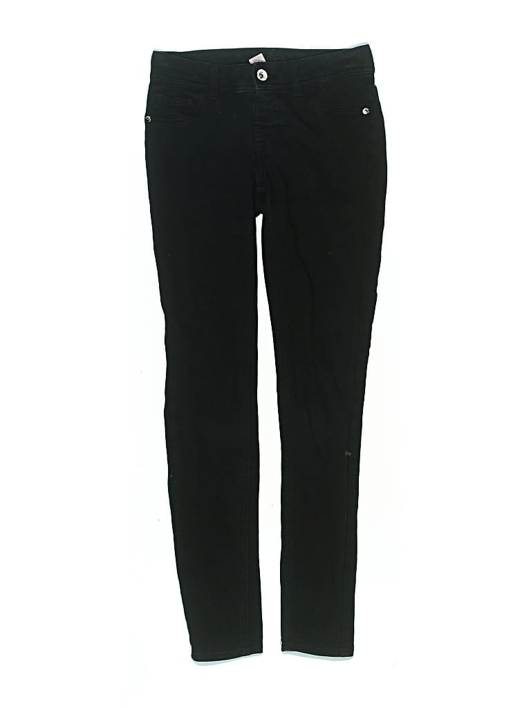 Pre-owned Justice Kids' Casual Pants In Black