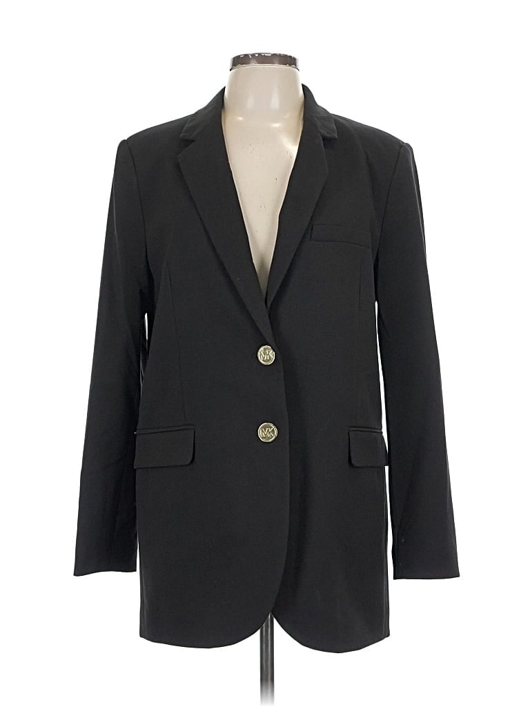 Pre-owned Michael Michael Kors Blazer Jacket In Black