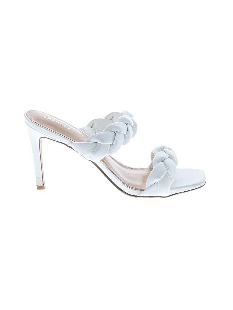 Pre-owned Express Sandals In White