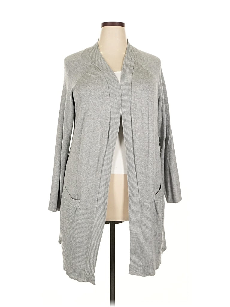 Pre-owned Premise Cardigan Sweater In Gray