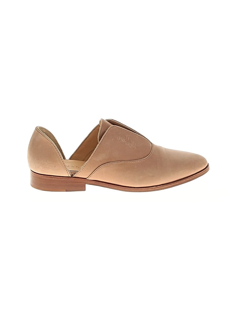 Pre-owned Nisolo Flats In Brown