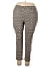Roz & Ali Print Gray Casual Pants Size 20 - photo 1