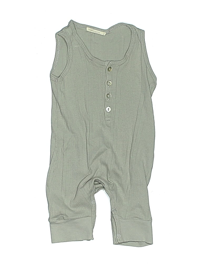 Pre-owned Unbranded Kids' Short Sleeve Onesie In Gray