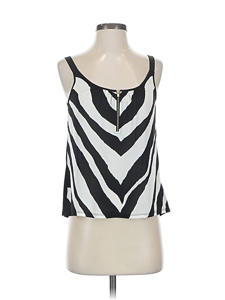 Pre-owned Express Outlet Sleeveless Top Black Halter Neckline Tops