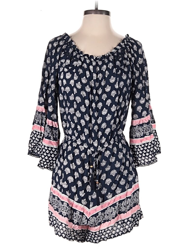 Pre-owned Blue Rain Romper In Blue