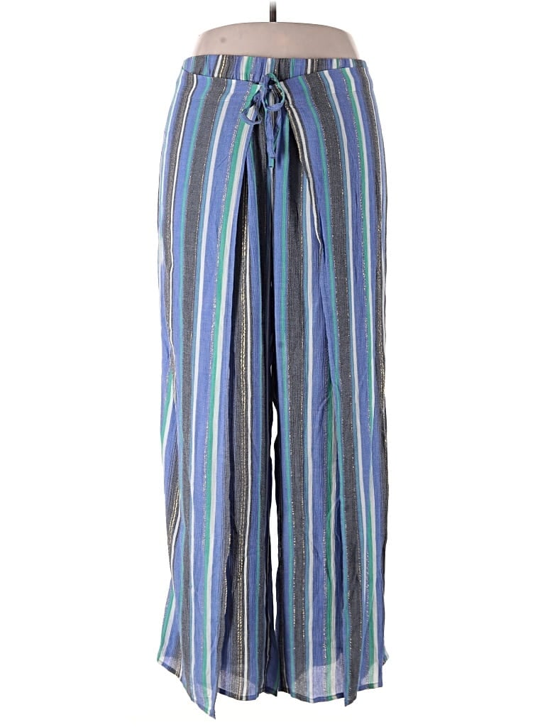 Pre-owned Susan Graver Casual Pants In Blue