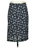DKNY 100% Polyester Print Blue Casual Skirt Size S - photo 1