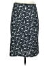 DKNY 100% Polyester Print Blue Casual Skirt Size S - photo 2
