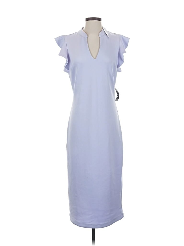 Pre-owned New York And Company Cocktail Dress In Blue