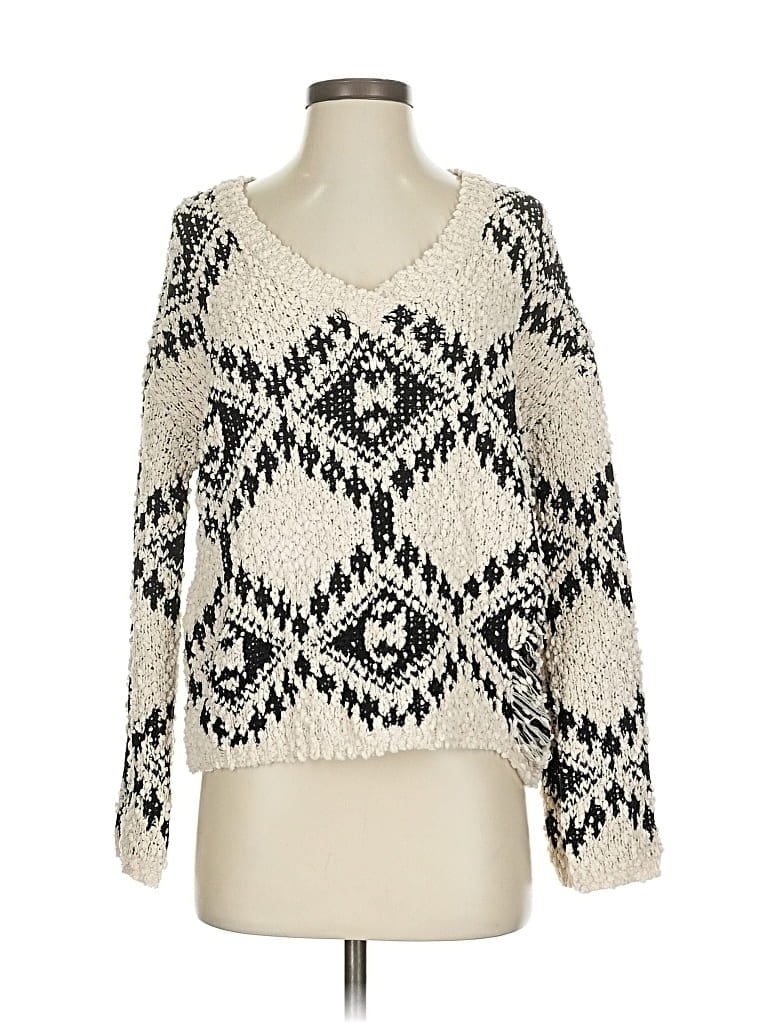 Pre-owned Unbranded Pullover Sweater In Brown