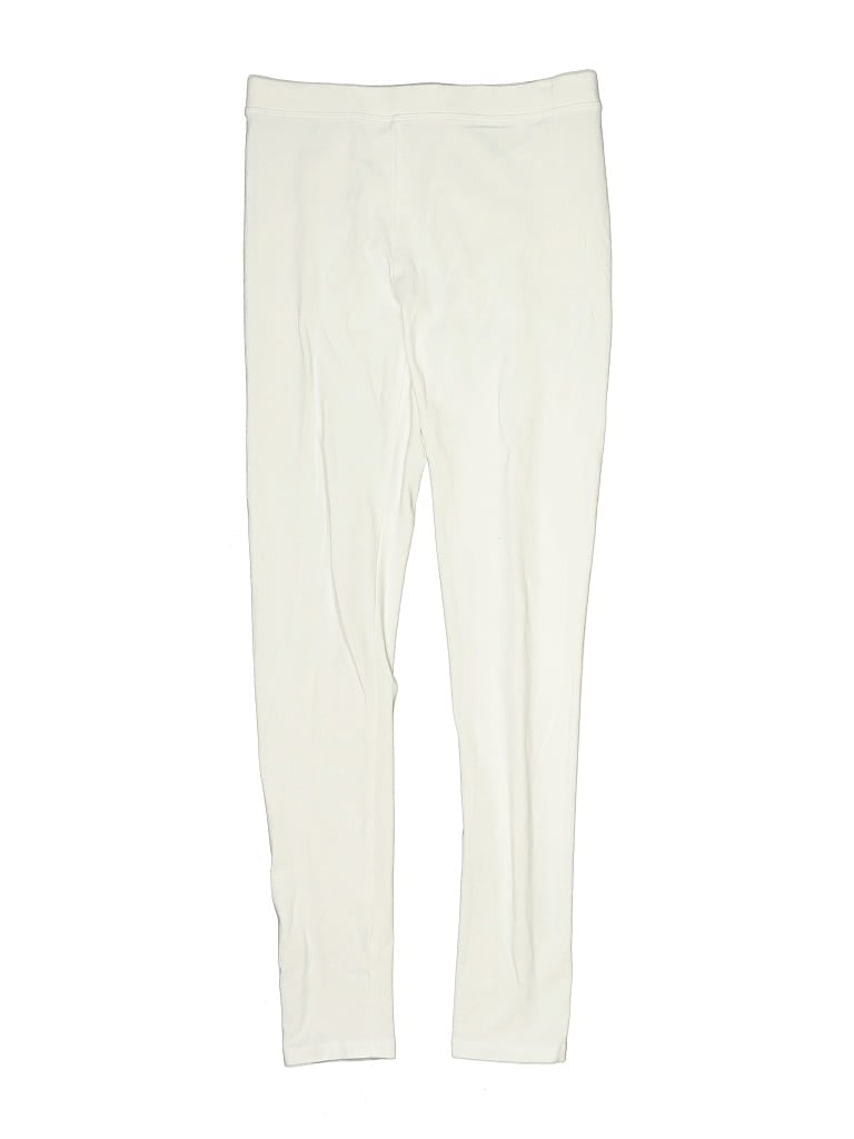 Pre-owned Crewcuts Outlet Kids' Leggings In White