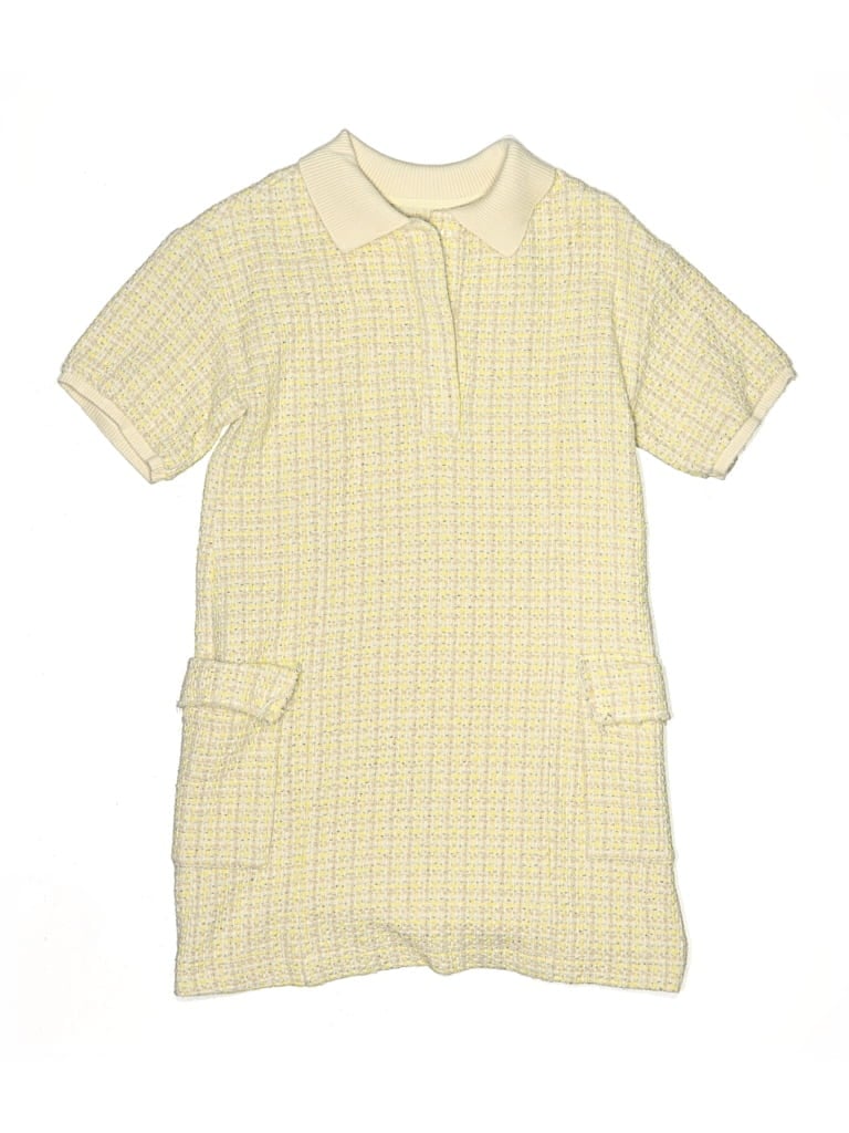 Pre-owned Zara Kids' Dress In Yellow