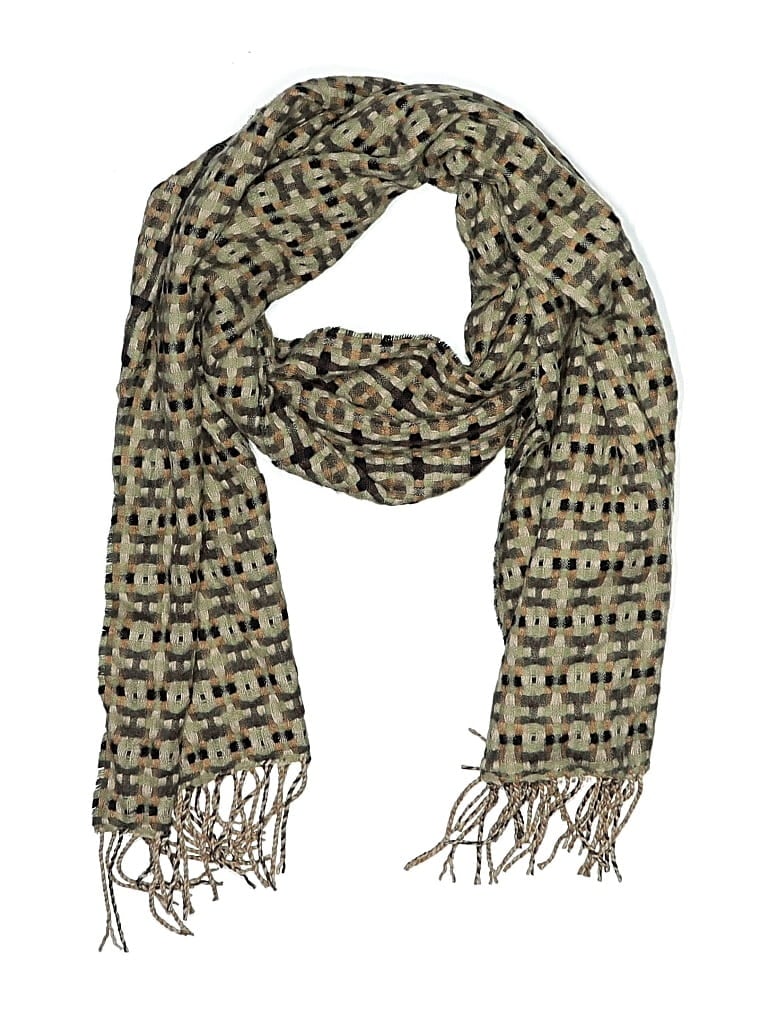 Pre-owned Unbranded Scarf In Brown