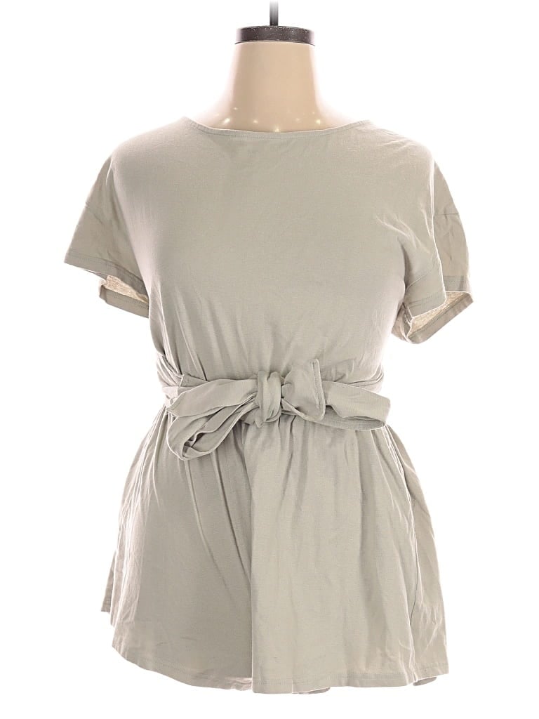 Pre-owned Assorted Brands Romper In Gray