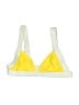 Solid & Striped Color Block Yellow Swimsuit Top Size S - photo 1