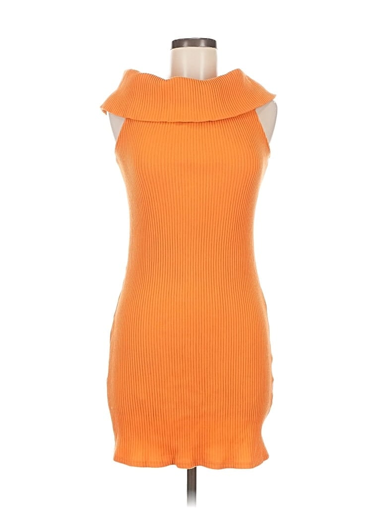 Pre-owned H&m Cocktail Dress In Orange