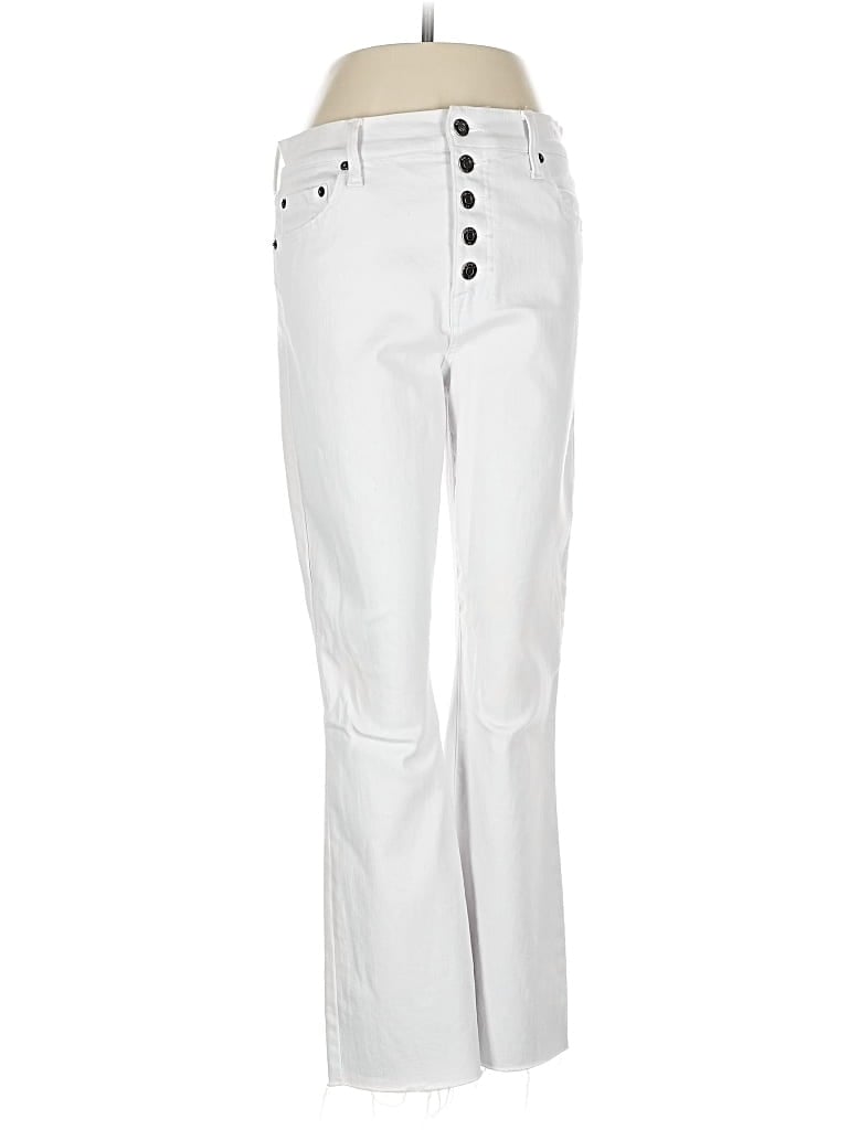 Pre-owned Pistola Jeans In White