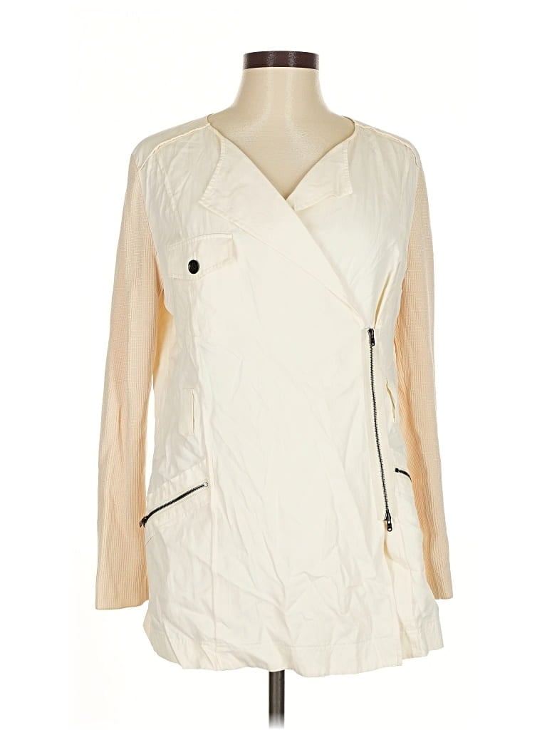 Pre-owned St John Jacket In White