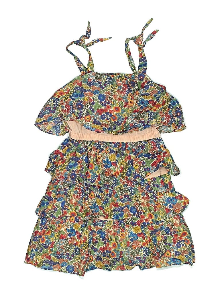 Pre-owned Crewcuts Kids' Dress In Blue