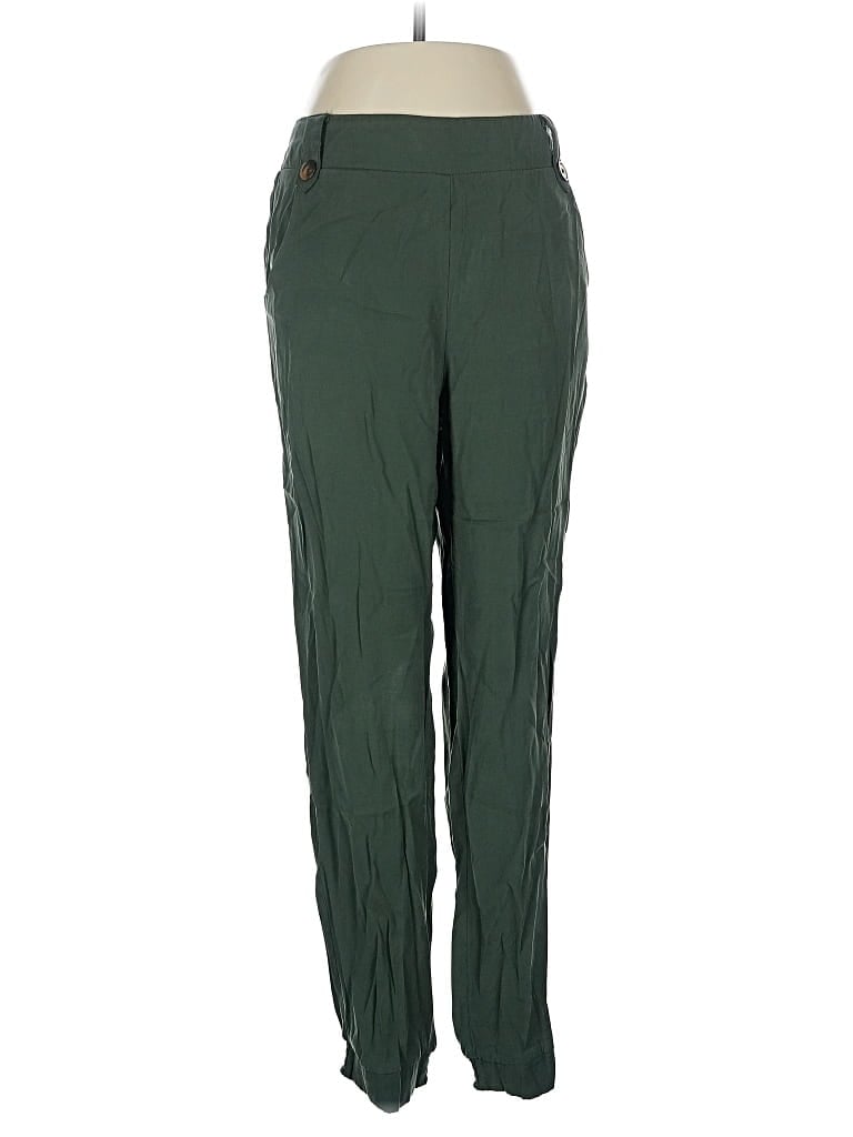 Pre-owned Apricot Active Pants In Green