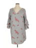 MAXSPORT 100% Polyester Gray Casual Dress Size XL - photo 1