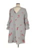 MAXSPORT 100% Polyester Gray Casual Dress Size XL - photo 2