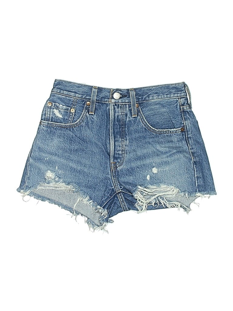 Pre-owned Levi's Denim Shorts In Blue