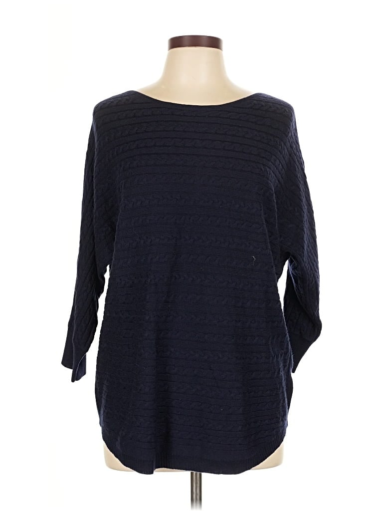 Pre-owned Market & Spruce Pullover Sweater In Blue