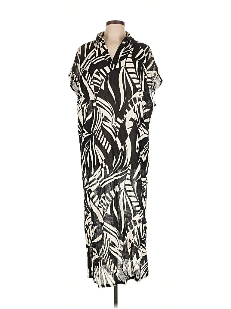 Pre-owned Tahari Casual Dress In Black