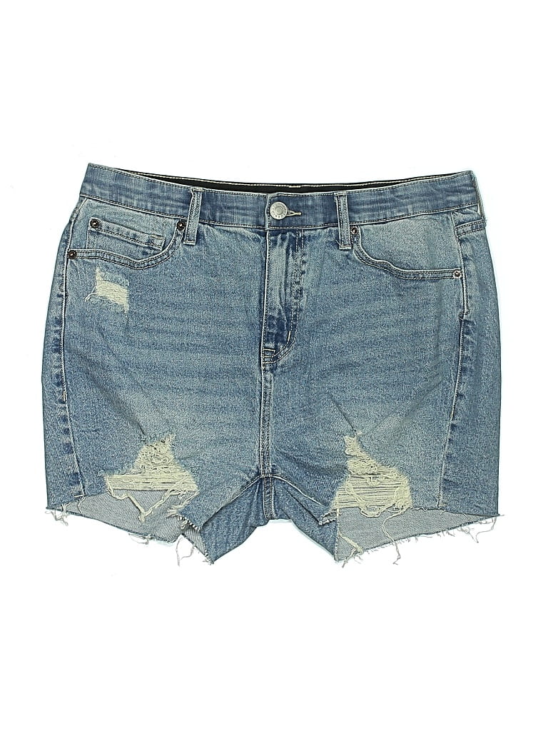 Torrid Denim Shorts In Blue