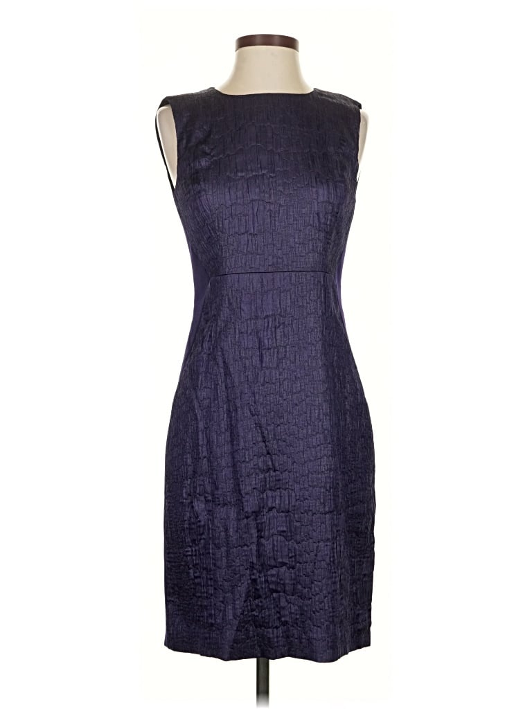Pre-owned T Tahari Cocktail Dress In Purple