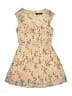 Assorted Brands Floral Tan Pink Casual Dress Size S - photo 1