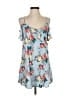 Entro 100% Rayon Blue Casual Dress Size S - photo 1