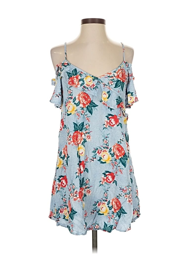 Pre-owned Entro Casual Dress In Blue