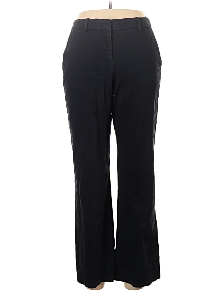 Pre-owned Theory Khaki Pant In Black