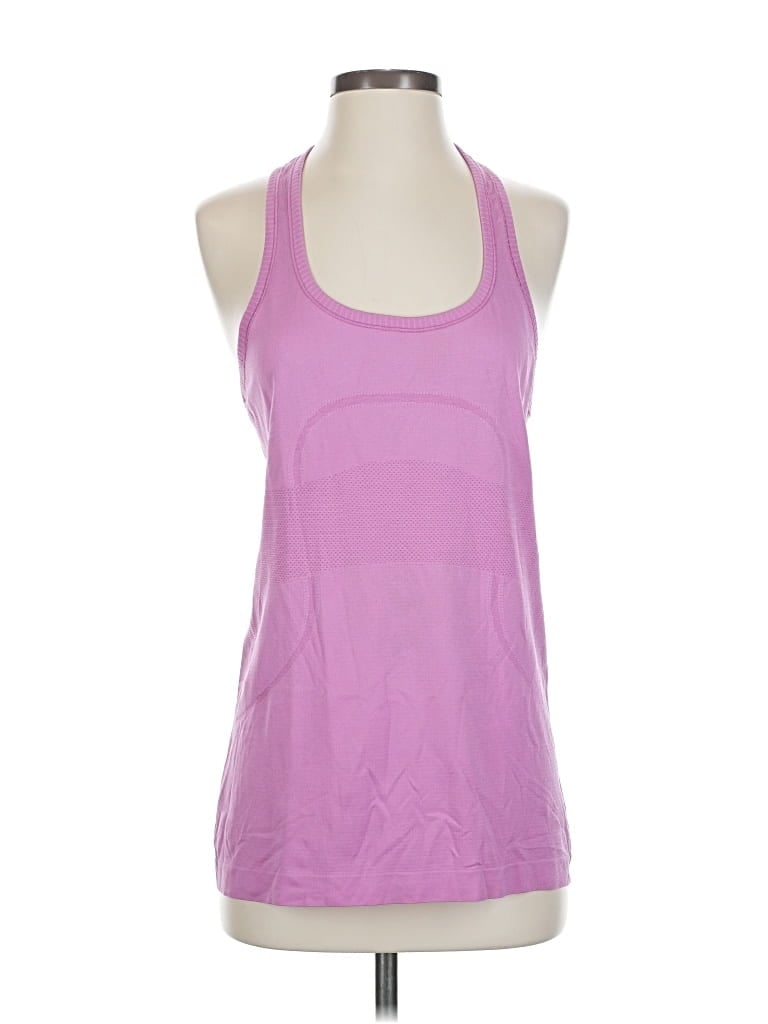 Pre-owned Lululemon Athletica Active Tank Top In Purple