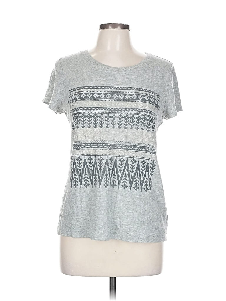 Pre-owned Gap Outlet Short Sleeve T-shirt In Gray
