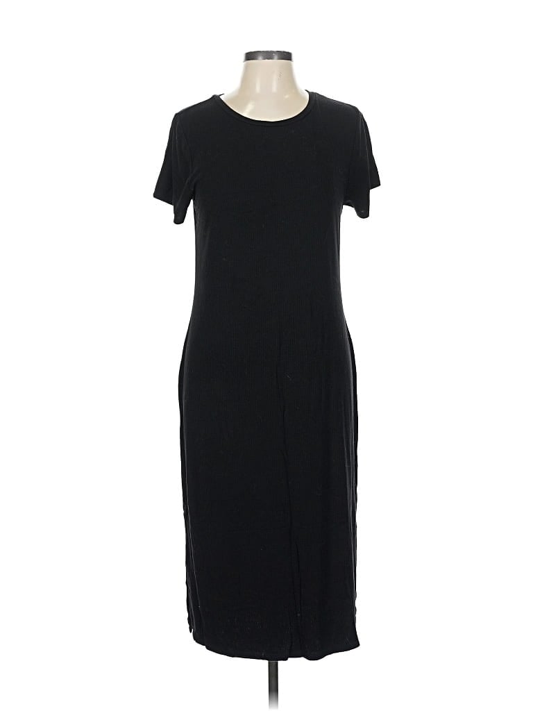 Pre-owned Thread & Supply Casual Dress In Black