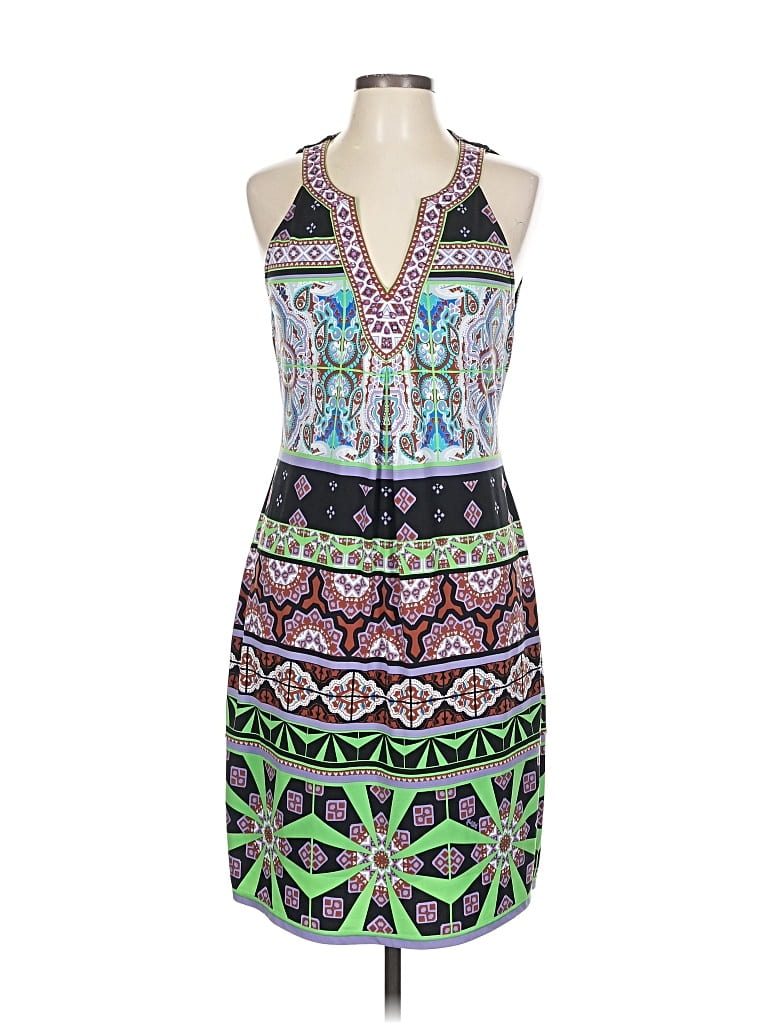 Pre-owned Hale Bob Cocktail Dress In Black