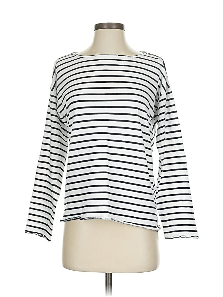 Pre-owned Rag & Bone Long Sleeve Top In White