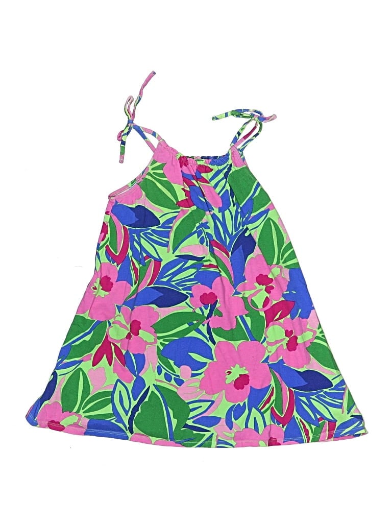 Pre-owned Crewcuts Outlet Kids' Dress In Pink