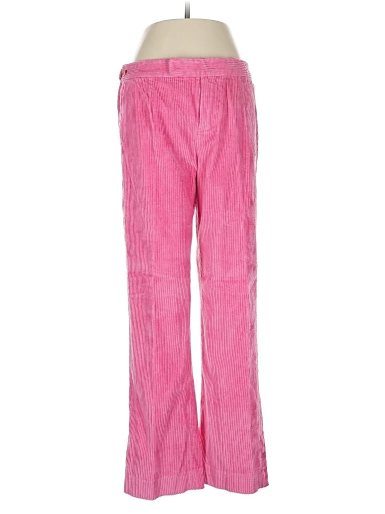 Pre-owned Frances Valentine Cord Pant In Pink