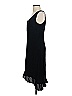 Together 100% Rayon Solid Black Cocktail Dress Size 4 - photo 5