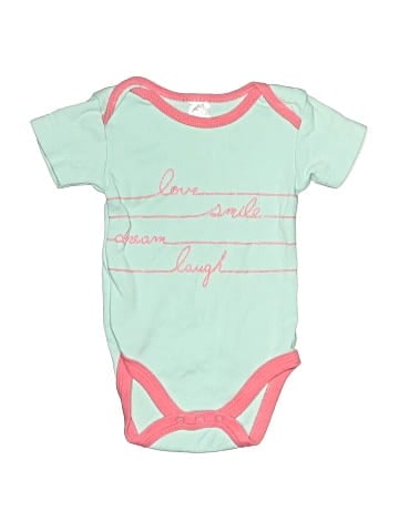 Baby Kiss Short Sleeve Onesie (view 1)