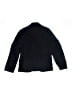 Nupkeet 100% Polyester Solid Black Blue Blazer Size 10 - photo 2