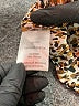 Maison d' Amelie 100% Polyester Animal Print Brown Short Sleeve Blouse Size XS - photo 8