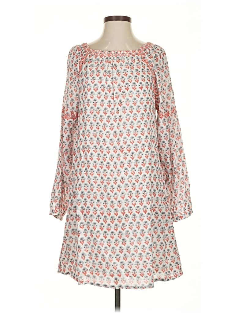 Pre-owned Roller Rabbit Casual Dress In White