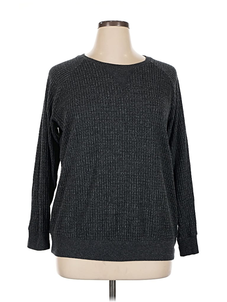 Pre-owned Torrid Pullover Sweater In Gray