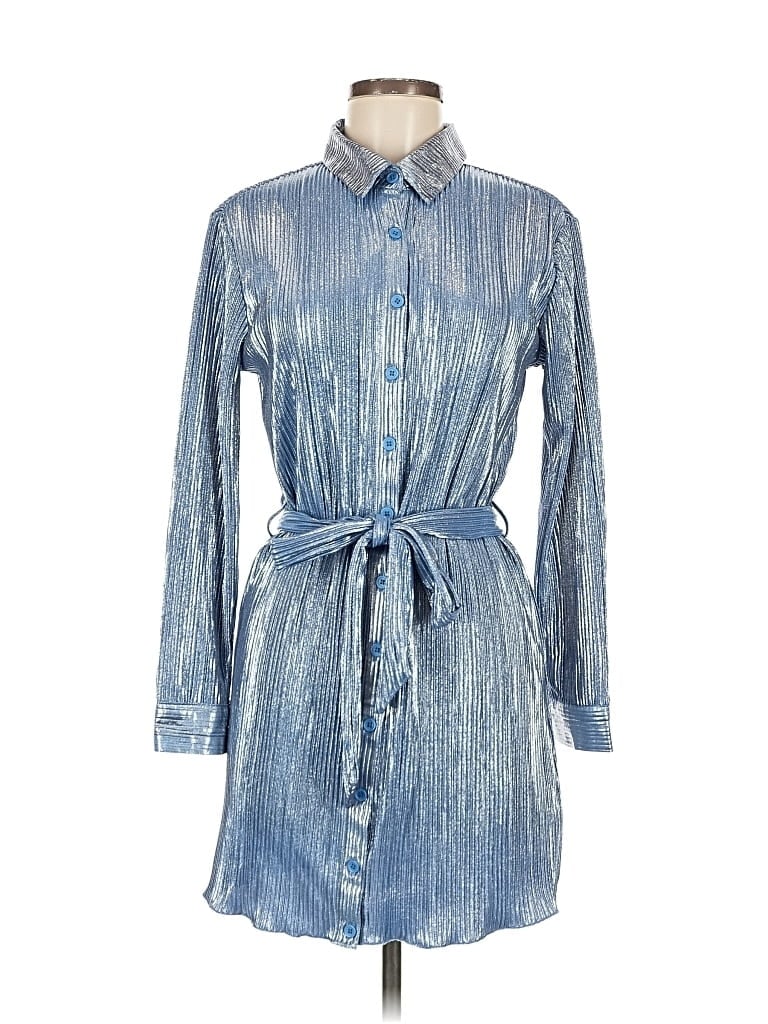 Pre-owned Max + Ash Cocktail Dress In Blue